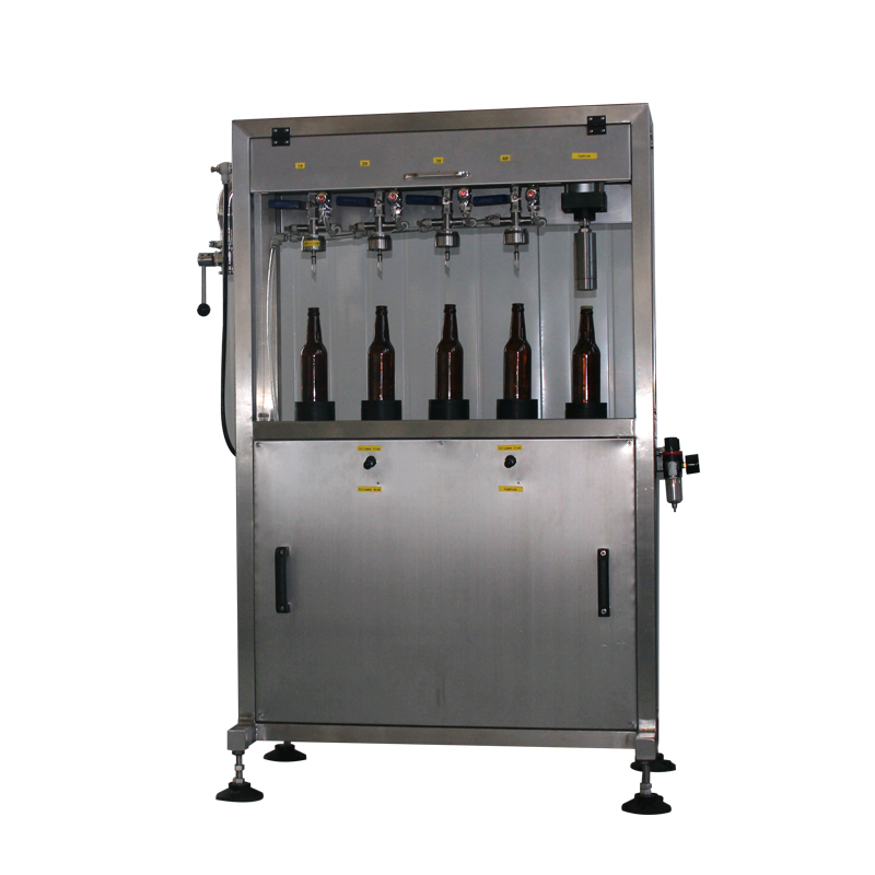 Beer brewery galss bottle filling and capping machine ZXF
